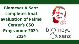Read more about the article Blomeyer & Sanz has conducted an evaluation for the Olaf Palme Center